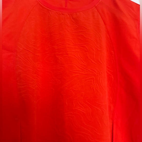 Lululemon Orange Workout Tee - Picture 2 of 2